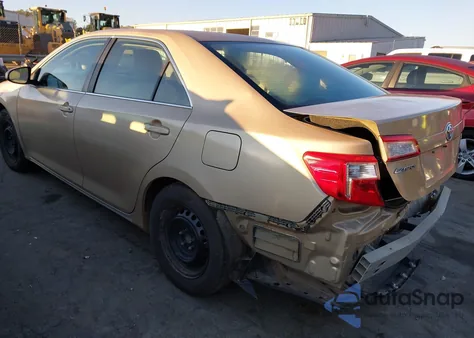 2012 Toyota Camry Le из США, поврежденный, VIN 4T1BF1FK2CU088564